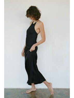 Zara | Dresses | Zara Woman Rhinestone Shiny Back Cord Details Black Halter Dress Size M | Poshmark Zara | Dresses | Zara Woman Rhinestone Shiny Back Cord Details Black Halter Dress Size M | Poshmark